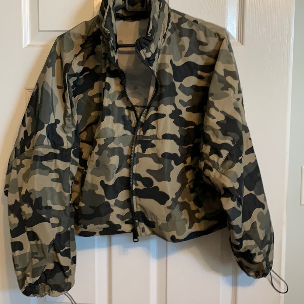 Zara Cropped windbreaker